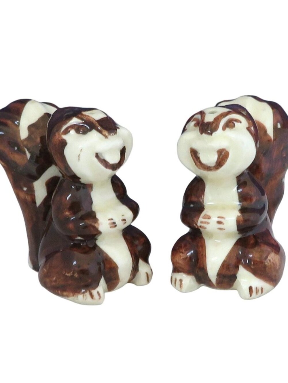 Vintage 1950s Comical Squirrel Salt & Pepper Shakers Souvenir of Casper Wyoming